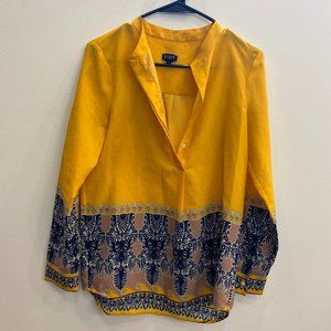 JCrew XS Yellow Tunic